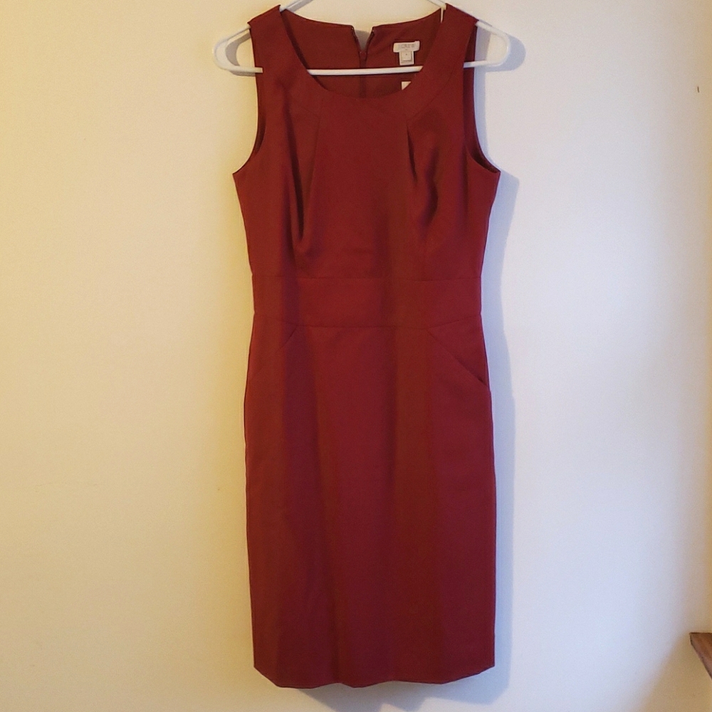 NWT J.Crew Factory Wool Dress w/ Pockets